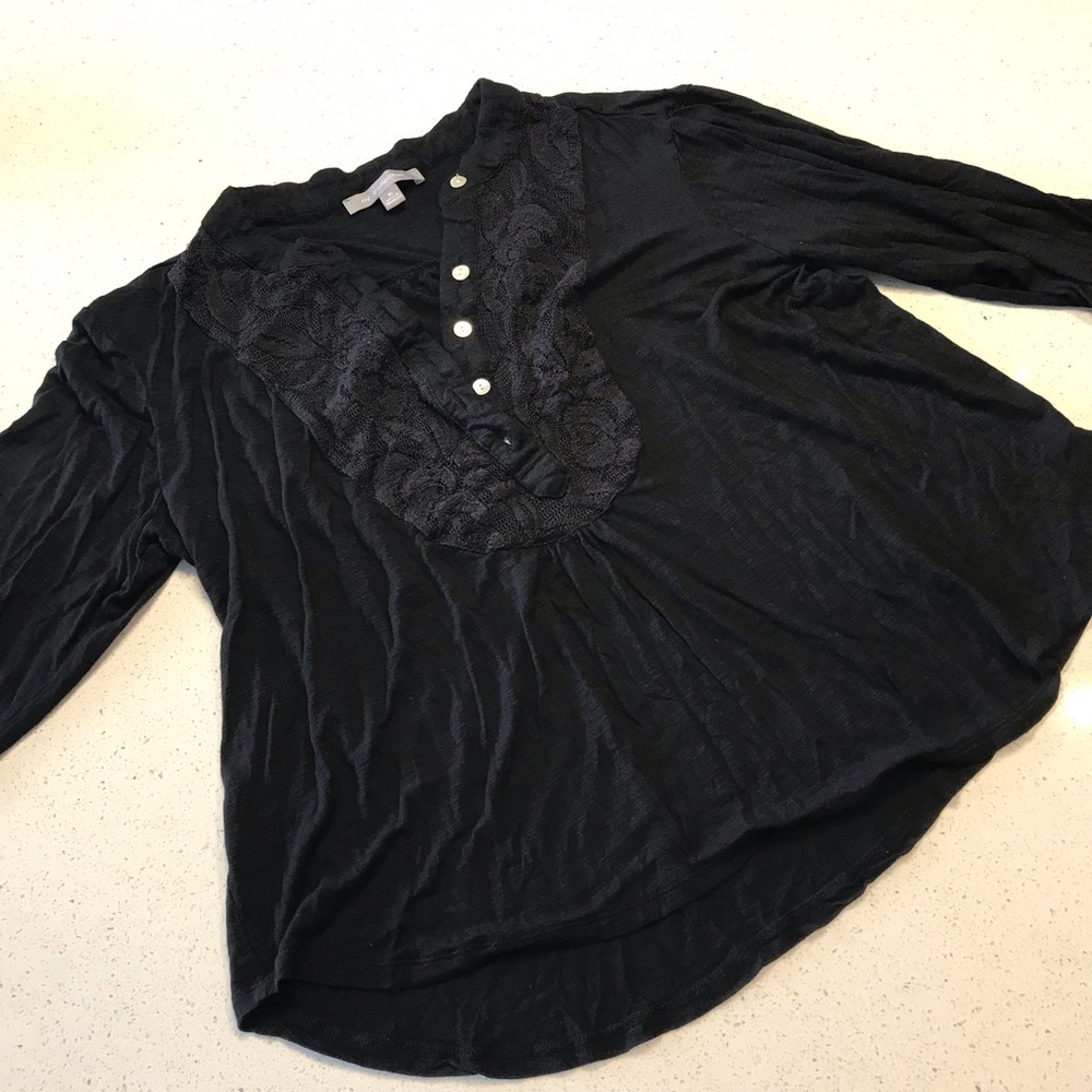 Black Blouse 90s Style from NY Collection
